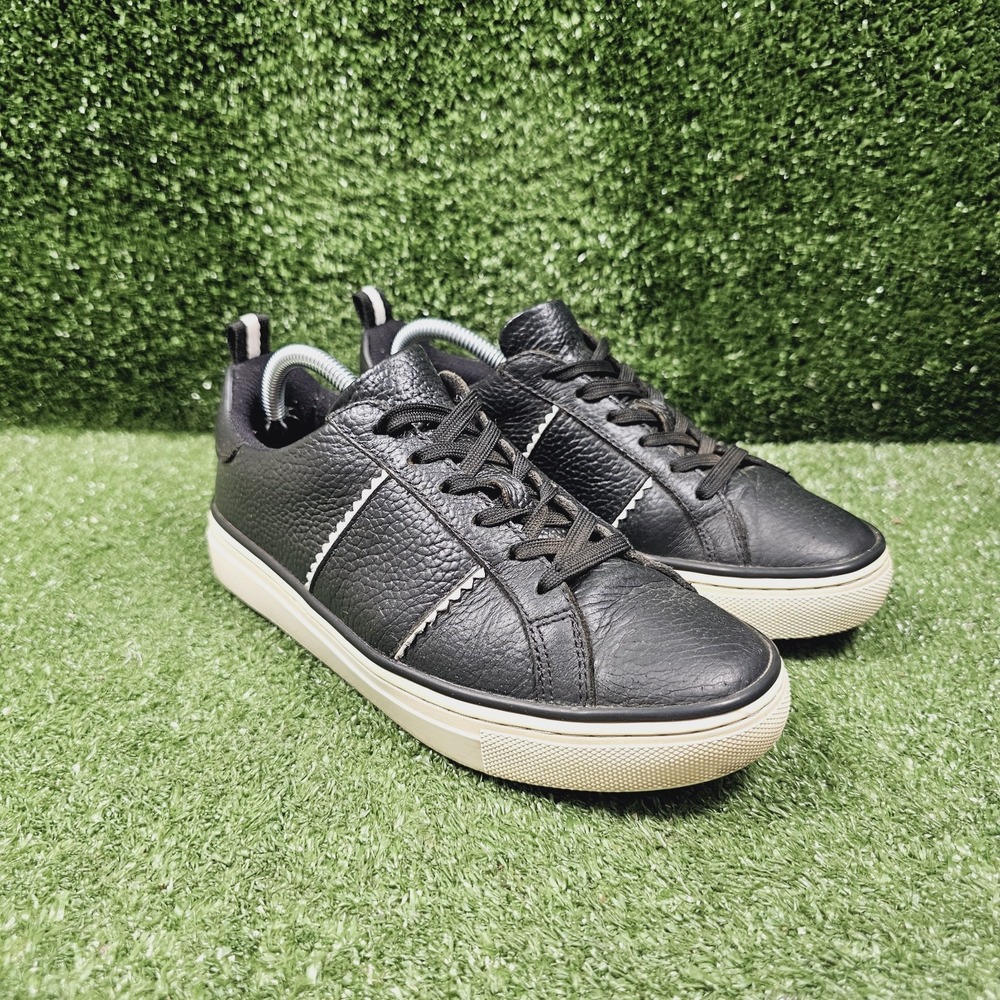 G/FORE Kiltie Distruptor Black Leather Spikeless Golf Sneakers Womens Size 7